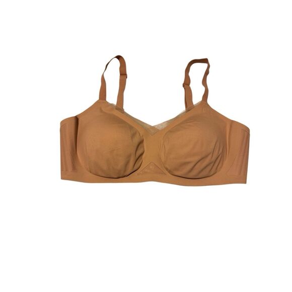 Honeylove size 1X crossover seamless wireless bra 40C 40D - EUC - Picture 1 of 8